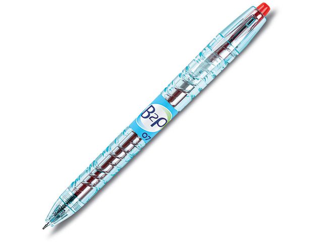 Pilot Begreen Gelpenna B2P 0,7 röd, st
