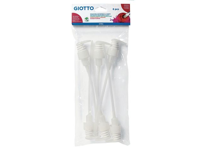 GIOTTO Pump till färgflaskor 6/fp, fp om 6 st