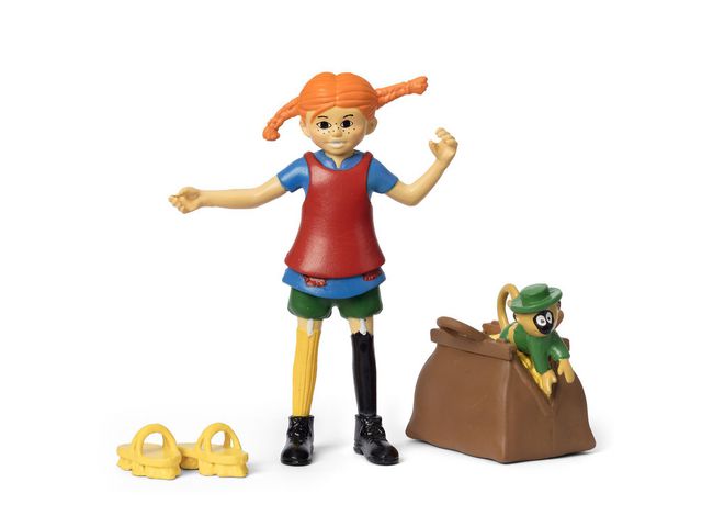PIPPI Pippi Långstrum Figurset, fp om 4 st
