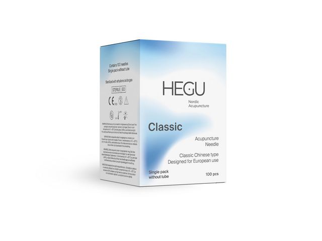 HEGU® Akupunkturnål 0,25x15mm, fp om 100 st