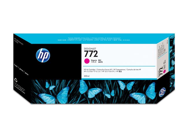 HP Bläckpatron CN629A 772 Magenta, st