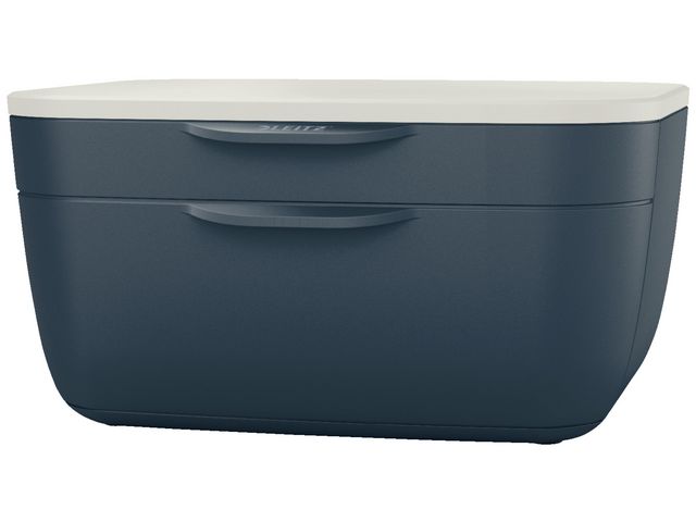 Leitz Blankettbox COSY 2 lådor grå, st