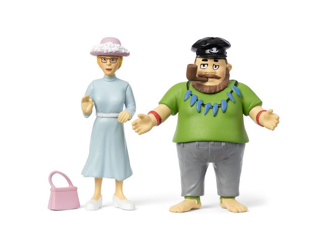 PIPPI Efraim o Prussiluskan figurer, fp om 3 st