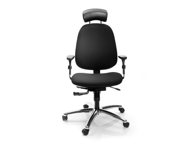 LANAB DESIGN Kontorsstol Ronna svart, st