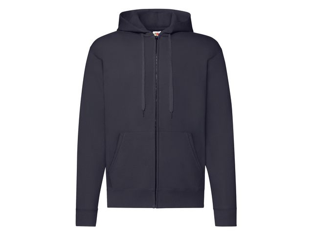 FRUIT OF THE LOOM Zip Hoodie marin L, st