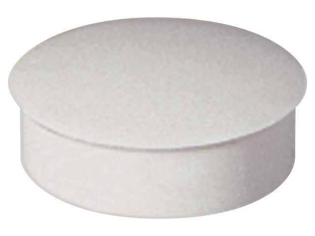 Lyreco Magnetknappar 27mm vit, fp om 6 st