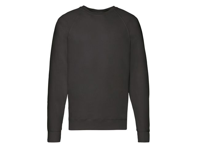 FRUIT OF THE LOOM Sweatshirt svart 2XL, st