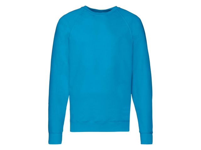 FRUIT OF THE LOOM Sweatshirt azurblå XL, st