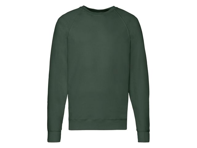 FRUIT OF THE LOOM Sweatshirt grön L, st