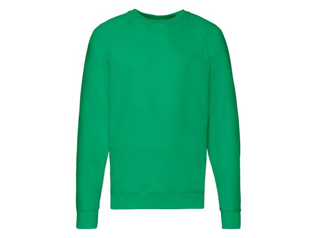 FRUIT OF THE LOOM Sweatshirt ljusgrön S, st