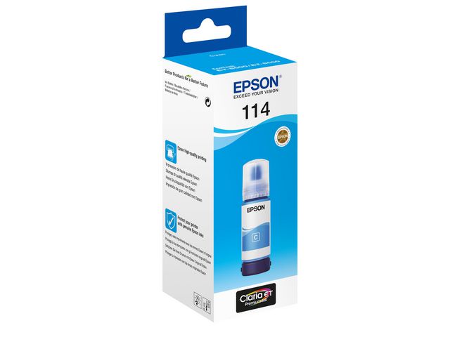 Epson Bläckpatron 114 EcoTank 2,3K C, st