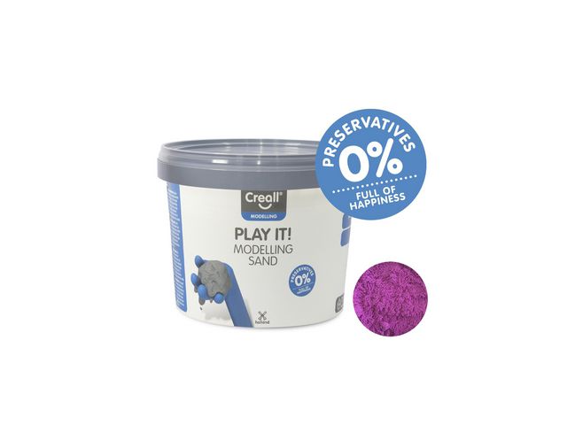 Creall Leksand lila 750 g, fp om 750 g