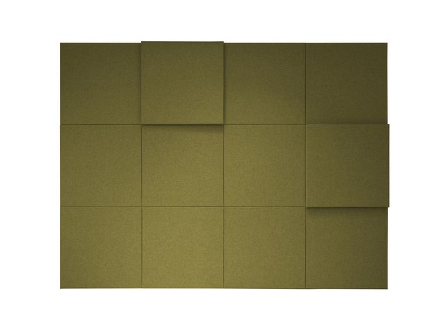Väggabsorbent 100x100x3 Salsa 33-gul, st