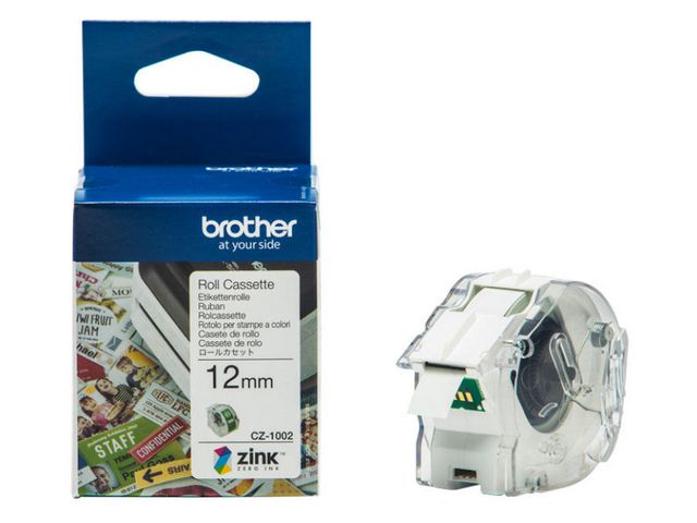 Brother Etikett CZ1002 12mm, st
