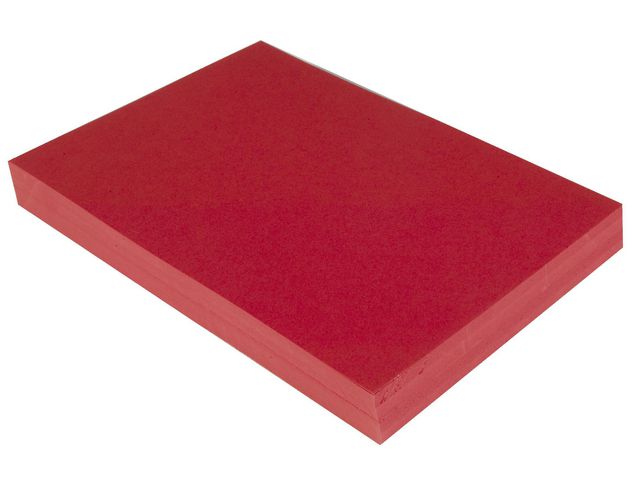 Tonpapper 110gr A3 Röd 20ark, fp om 20 st