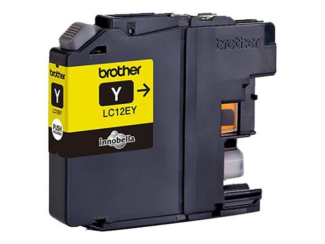 Brother Toner LC12Y Gul, st