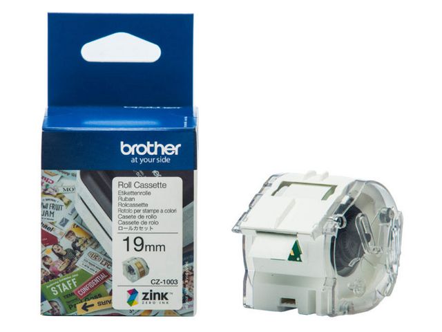 Brother Etikett CZ1003 19mm, st