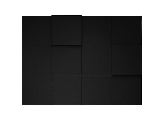Väggabsorbent 50x50x5 Salsa 50-svart, st
