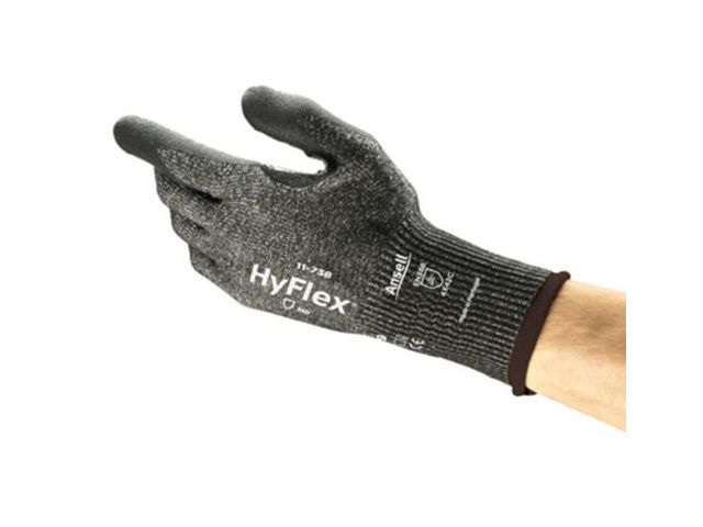 HyFlex® Skärskyddshandske 11-738 C 9, par 2 st