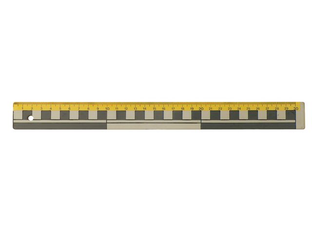 Helix Linjal 30cm dm/cm/mm-grader plast, fp om 10 st
