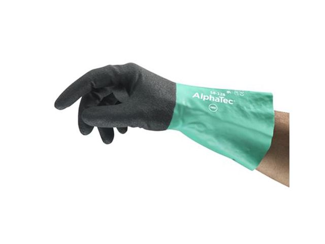 ALPHATEC Kemikaliehandske 58-128 11, par 2 st