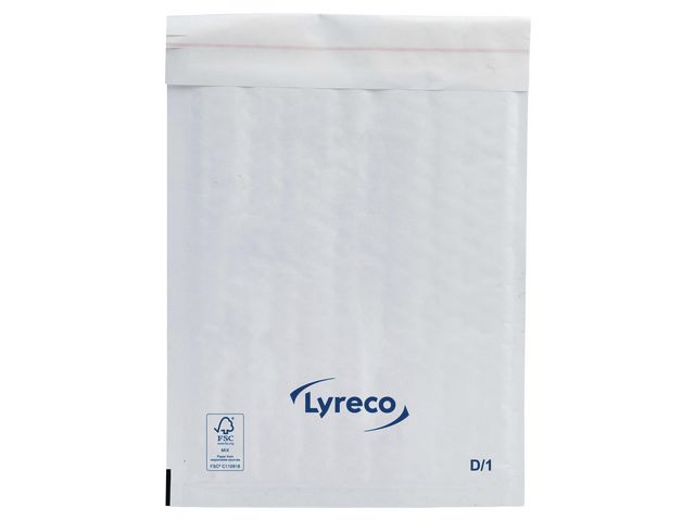 Lyreco Bubbelpåse D/1 180x260mm remsa, fp om 100 st