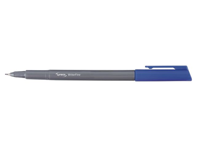 Lyreco Fineliner 0,4mm blå, st