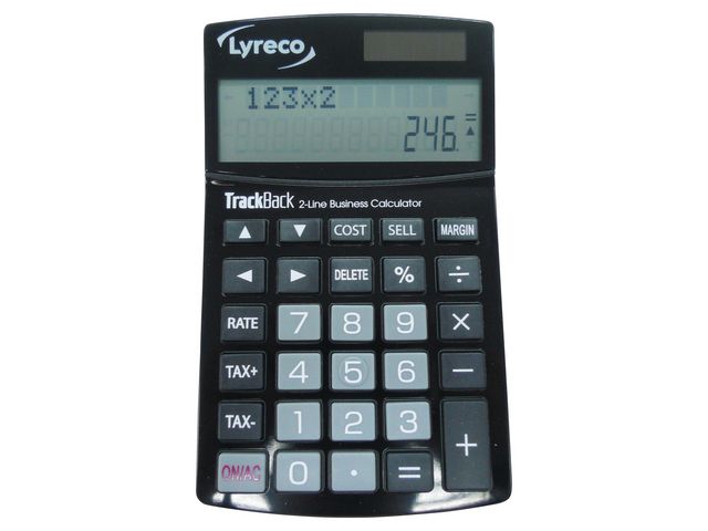 Lyreco Bordsräknare KT-351TL 12 Siffror, st