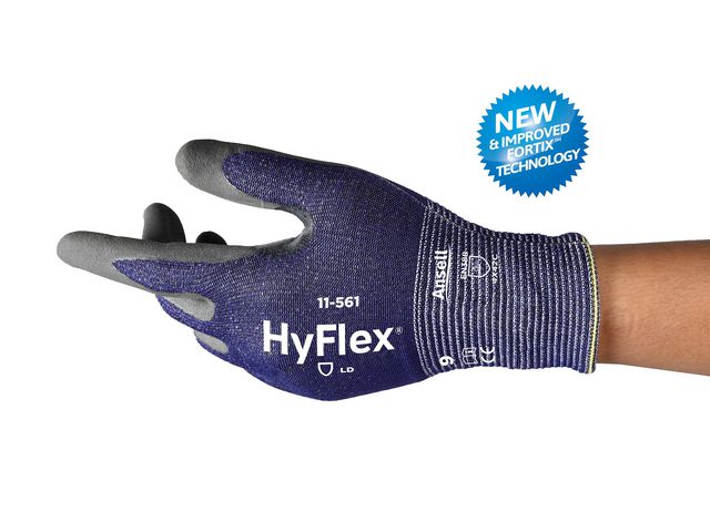 HyFlex® Skärskyddshandske 11-561 C 11, par 2 st