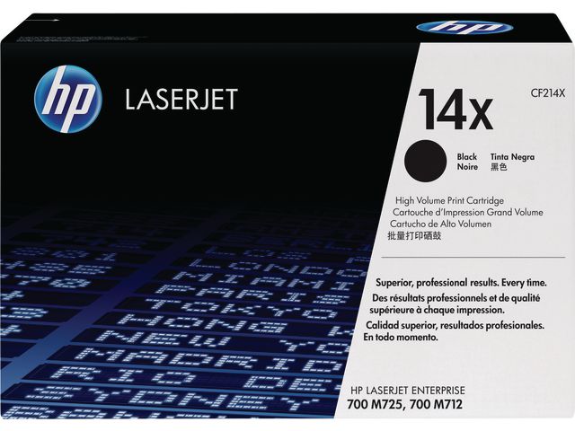 HP Toner CF214X 14X 17,5K Svart, st