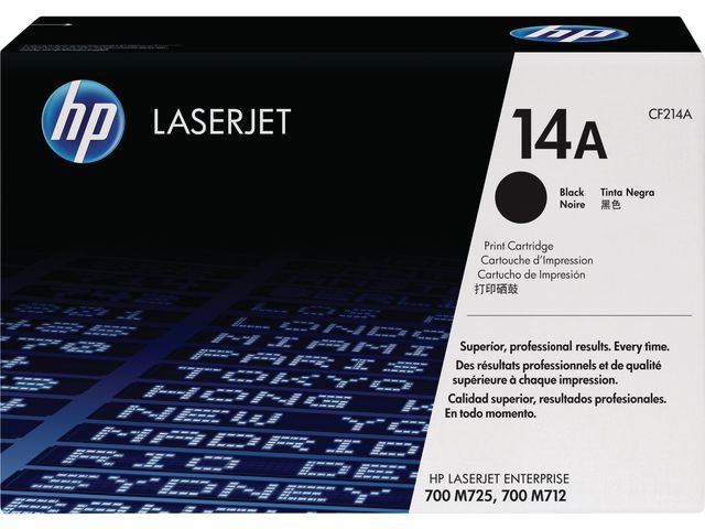 HP Toner CF214A 14A 10K Svart, st