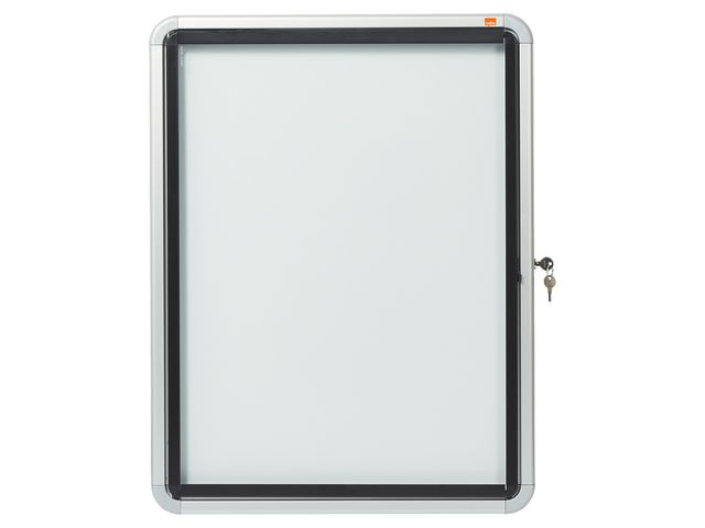 Nobo Glasskåp utomhusbruk magnetisk 4xA4, st