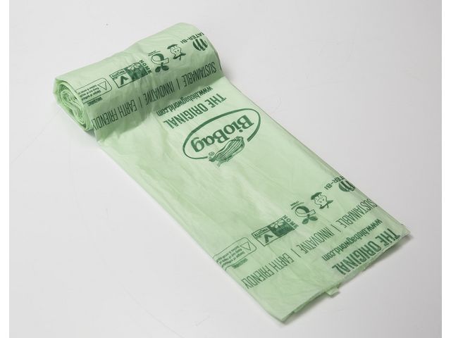 BioBag Papperskorgspåse 30L, rulle om 25 st