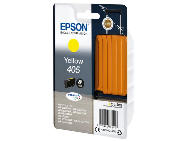 Epson Bläckpatron T405 gul, st
