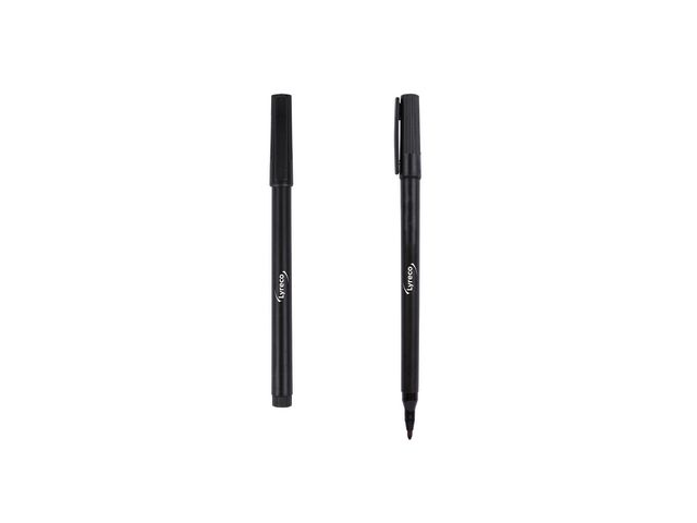 Lyreco Märkpenna rund 1-2mm svart, st