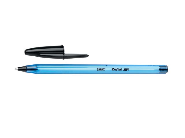 BIC® Kulpenna Cristal® Soft 1,2mm svart, st