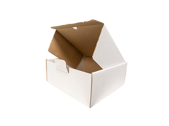 Boxon E-handelslåda 267x140x140mm vit ES52, st
