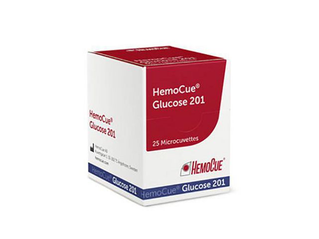 HEMOCUE Kuvett Glucose 201 styckp, fp om 100 st