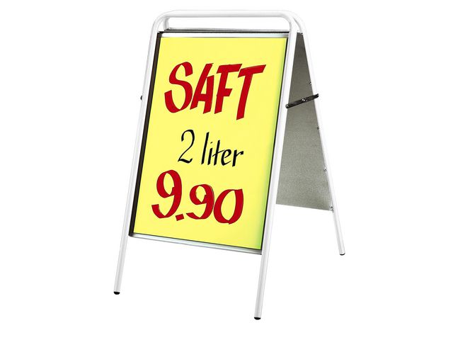 Gatuställ Sign 50x70cm vit, st
