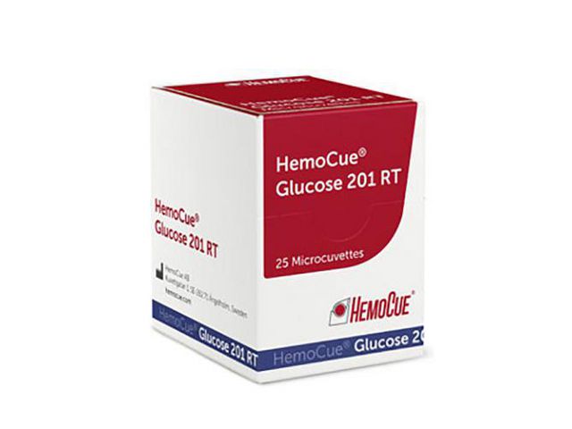 HEMOCUE Kuvett Glucose 201Rt Styckförpackade, fp om 100 st