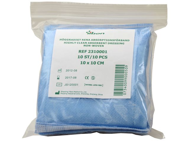 yibon Absorptionsförband 10x10cm, fp om 10 st