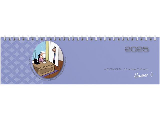 Burde Kalender 2025 Veckoalmanackan Humor, st