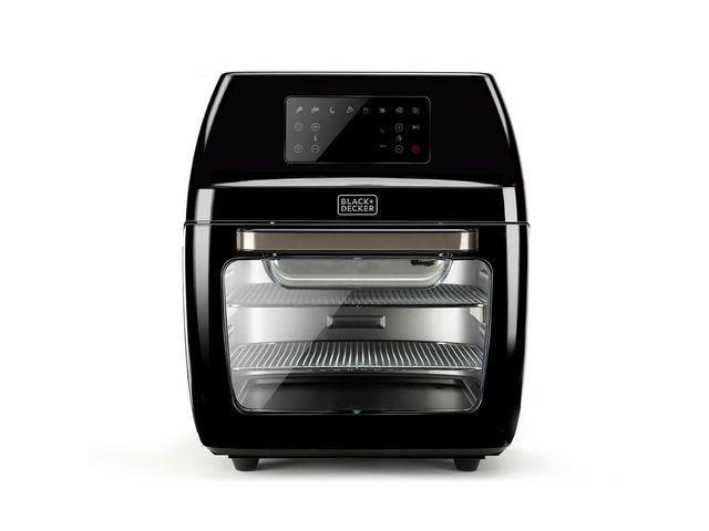 Black & Decker Air Fryer Ugn 1700W 12L svart, st