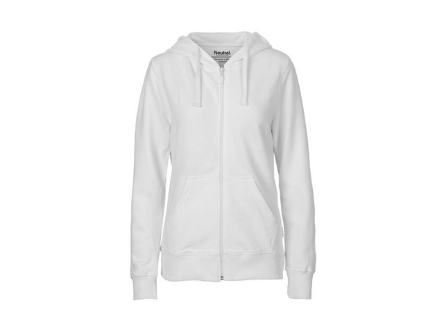 Neutral® Hoodie zip O83301 dam vit L, st