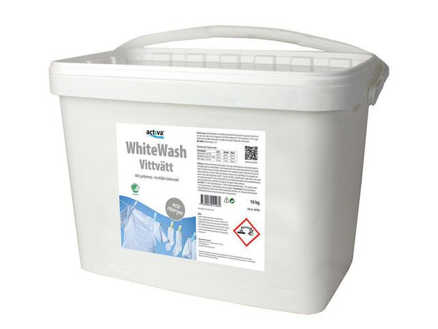 Activa Tvättmedel WhiteWash 10kg, fp om 10 kg