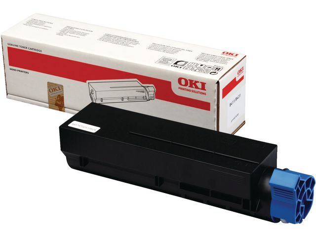 OKI Toner, hög kapacitet, svart, singelförpackning, 44574702, st