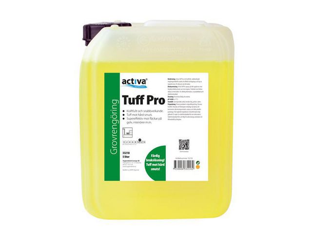 Activa Grovrengöring Tuff Pro spray 5l, flaska om 5 l