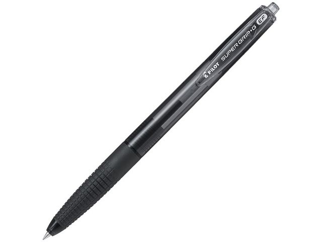 Pilot Kulpenna Super Grip, Extra Fine, 0,5 mm, svart, st