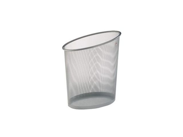 Alba Papperskorg 20L silver, st