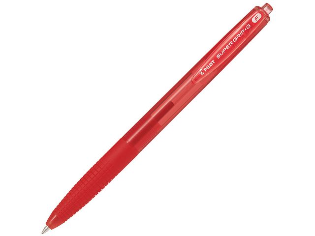 Pilot Kulpenna Super Grip, Fine, 0,7 mm, röd, st